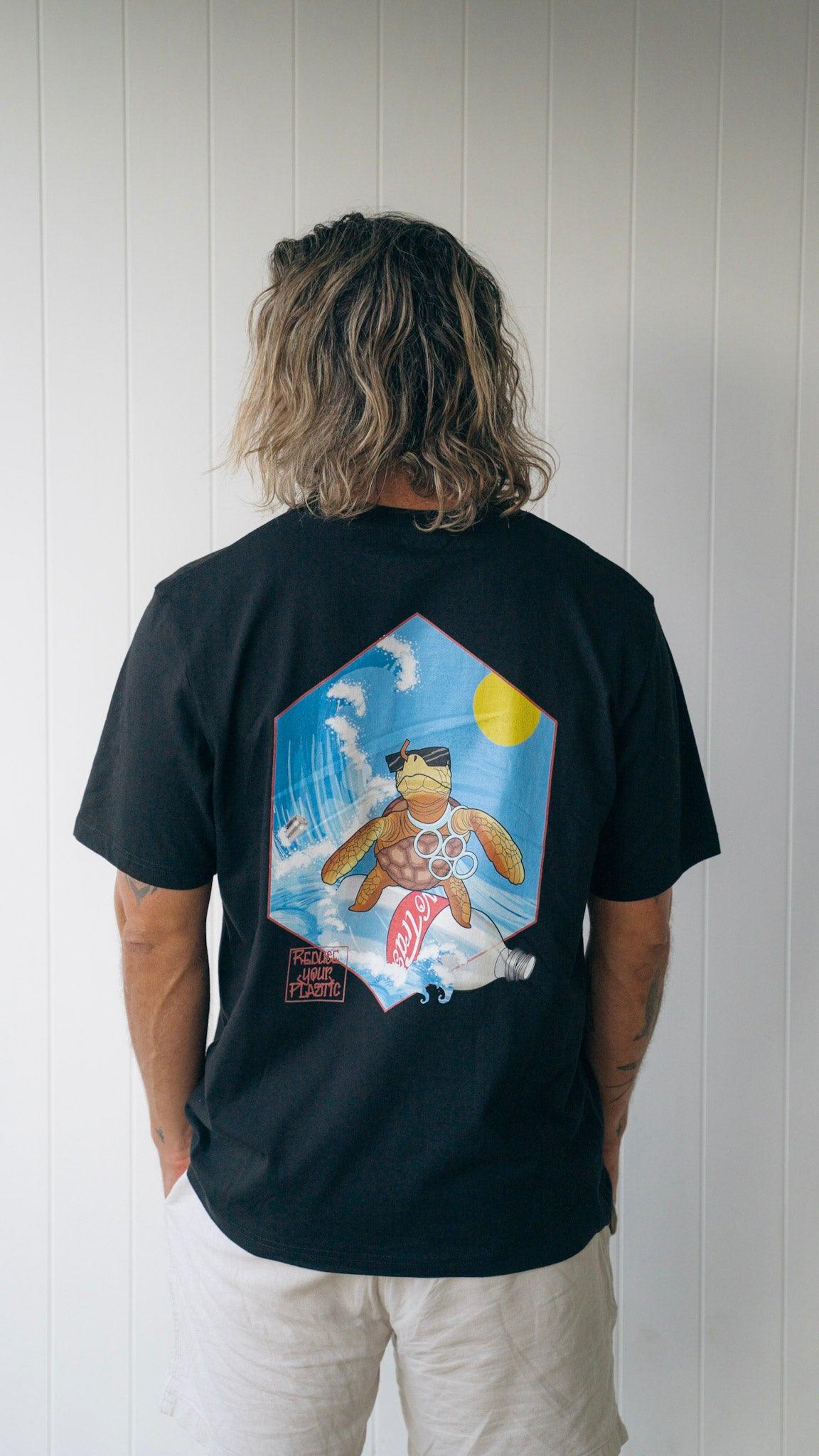 Mens 'Reduce Your Plastic' Tee - SHADE