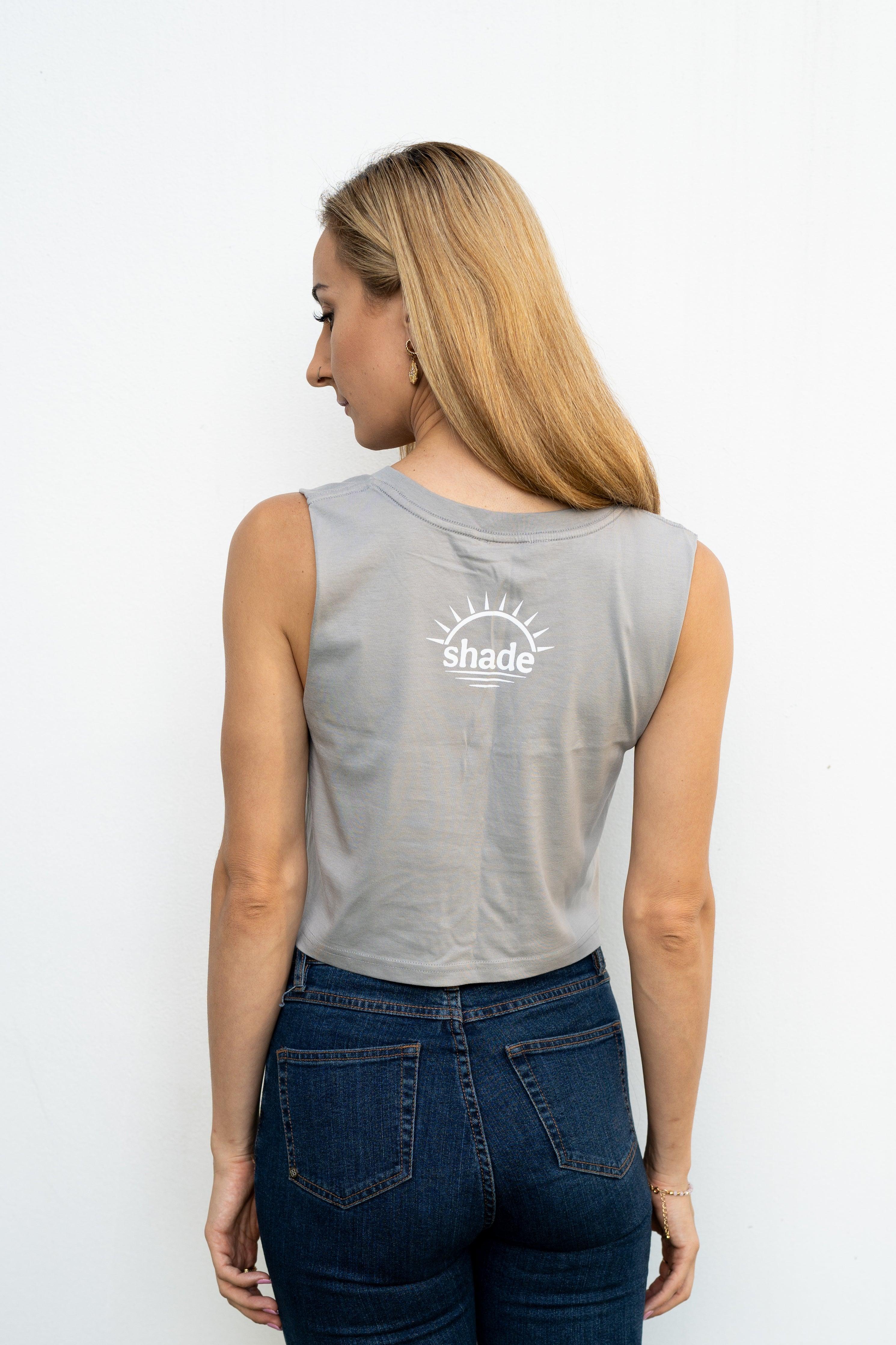 Women's Crop Singlet - SHADE