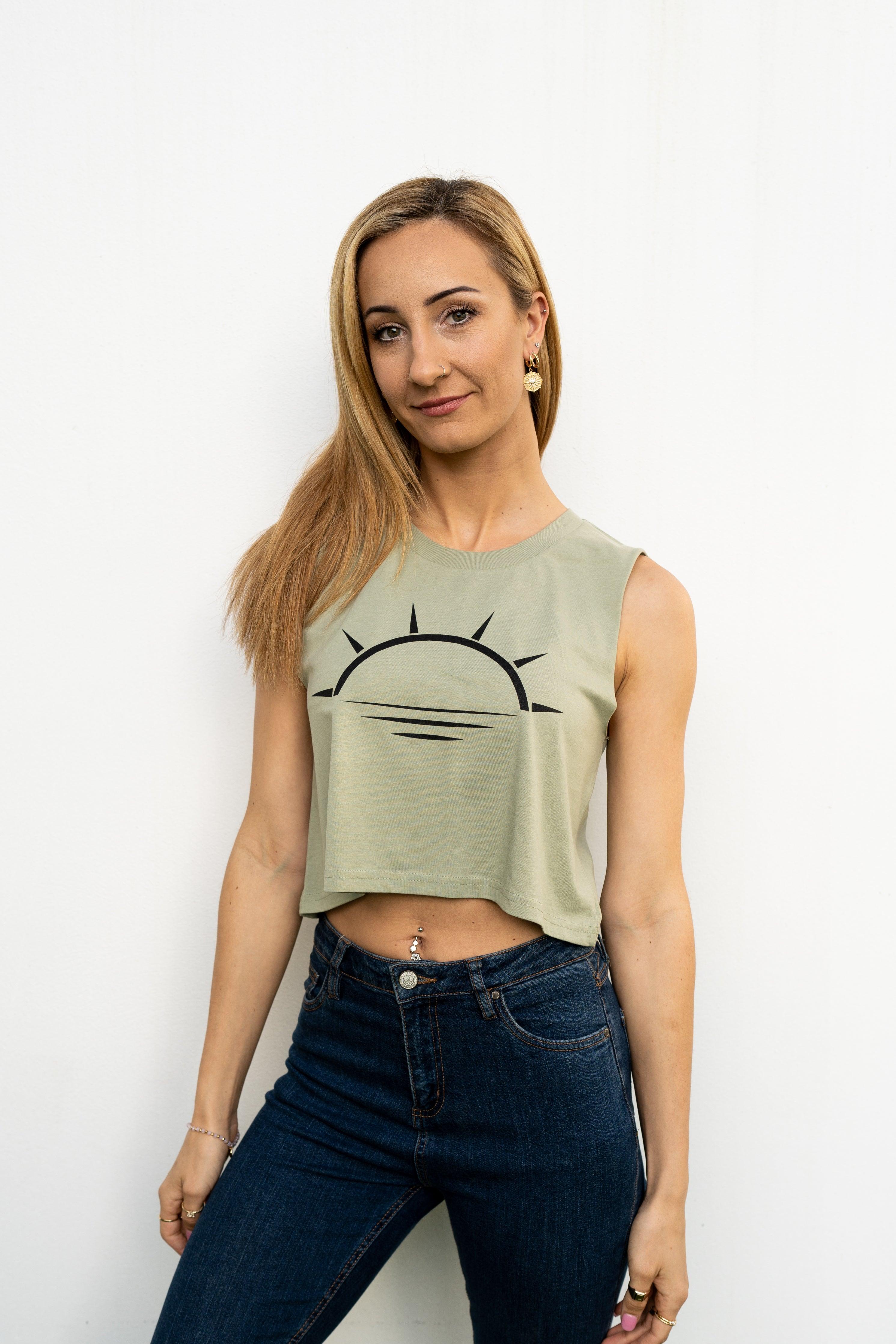 Women's Crop Singlet